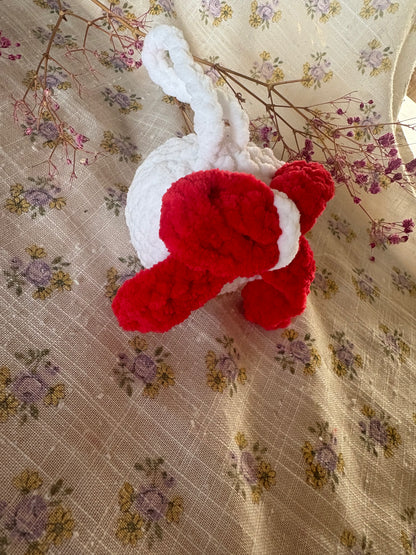 Boule de Noël Noeud rouge